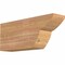 Ekena Millwork Crestline Smooth Rafter Tail, Western Red Cedar, 5 1/2"W x 10"H x 24"L RFT06X10X24CRE00SWR - alternate 1
